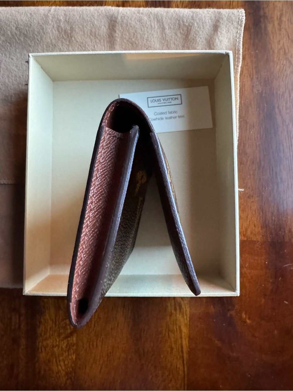 Louis Vuitton Monogram Canvas Wallet - Brown & Gold - Picture 7 of 7